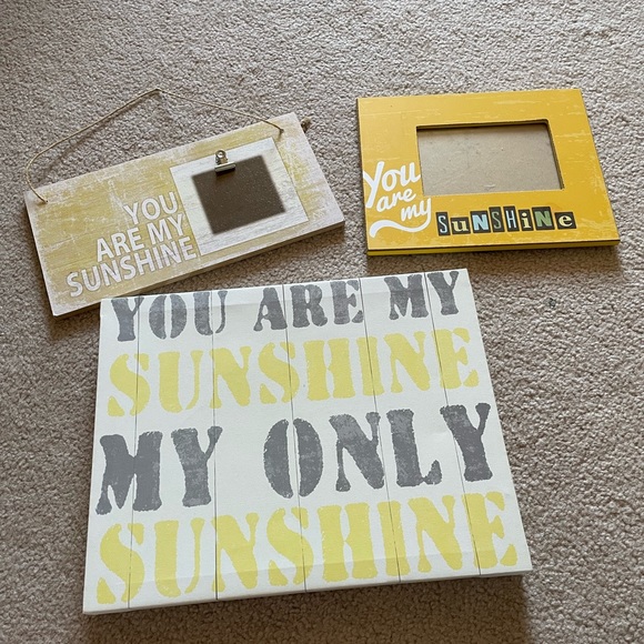 Kohl's Wall Decor You Are My Sunshine Decorations Poshmark